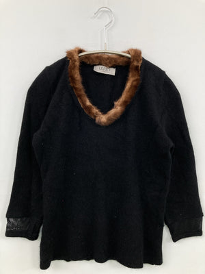 LIU.JO/ニット/セーター/トップス/ブラック/L