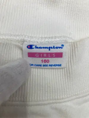 Champion/チャンピオン/Tシャツ/カットソー/トップス/ホワイト/160