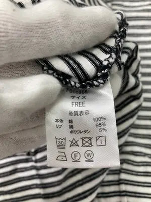 forksy./フォルクシー/Tシャツ/カットソー/トップス/ブラック/FREE