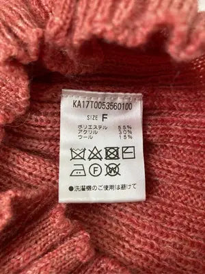 Kastane/カスタネ/ニット/セーター/トップス/レッド/FREE