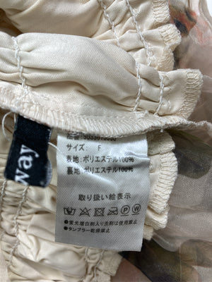 One Way/ワンウェイ/シャツ/ブラウス/トップス/アイボリー/F