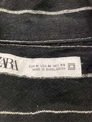 ZARA/ザラ/シャツ/ブラウス/トップス/ブラック/M