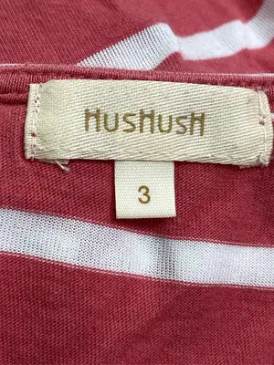 HushusH/Tシャツ/カットソー/トップス/レッド/3