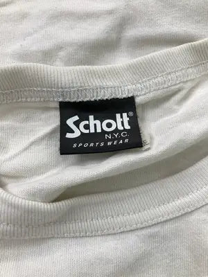 Schott/ショット/Tシャツ/カットソー/トップス/ホワイト
