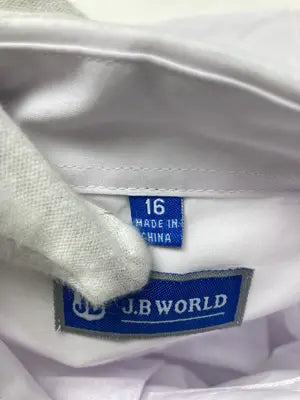 J.B WORLD/ビジネスシャツ/トップス/ホワイト/16