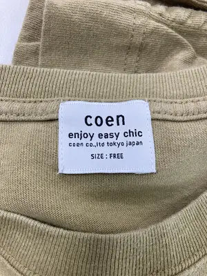 coen/コーエン/ワンピース/ワンピース/ドレス/カーキ/FREE