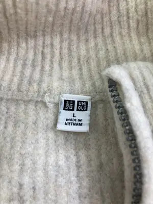 UNIQLO/ユニクロ/ニット/セーター/トップス/グレー/L