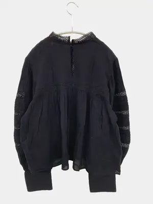 ZARA/ザラ/シャツ/ブラウス/トップス/ブラック/USA M