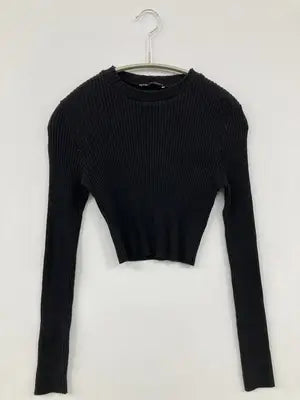 ZARA/ザラ/ニット/セーター/トップス/ブラック/L