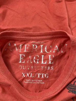 American Eagle Outfitters/アメリカンイーグルアウトフィッターズ/Tシャツ/カットソー/トップス/レッド/XXL/TTG