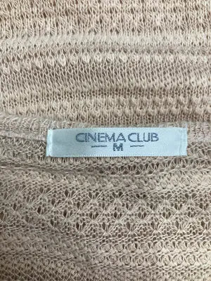 CINEMA CLUB/シネマクラブ/ニット/セーター/トップス/ベージュ/M