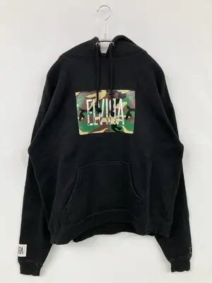 ELVIRA/パーカー/トップス/ブラック/M