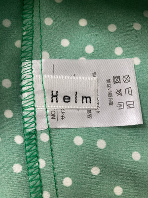 Helm/ヘルム/シャツ/ブラウス/トップス/グリーン/M