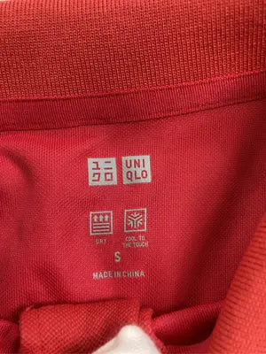 UNIQLO/ユニクロ/ポロシャツ/トップス/レッド/S