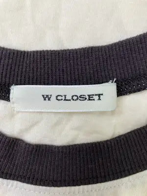 Alley by w closet/アリーバイダブルクローゼット/Tシャツ/カットソー/トップス/アイボリー/F