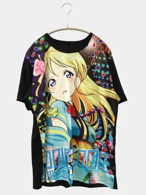 Tシャツ/カットソー/トップス/ブラック/L