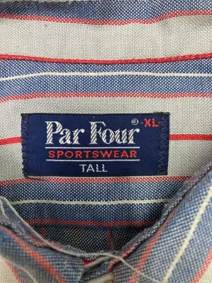 Par Four/パーフォー/シャツ/ブラウス/トップス/ブルー/XL