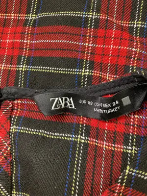 ZARA/ザラ/Tシャツ/カットソー/トップス/レッド/XS