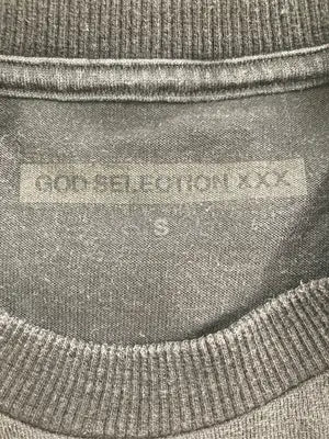 GOD SELECTION XXX/ゴッドセレクショントリプルエックス/Tシャツ/カットソー/トップス/ブラック/S