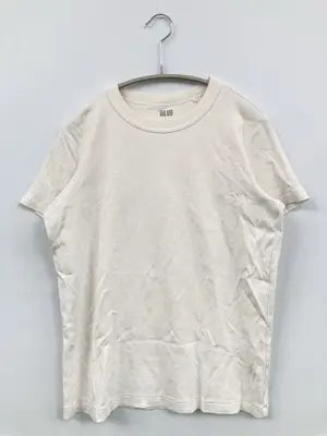 UNIQLO/ユニクロ/Tシャツ/カットソー/トップス/ホワイト/L
