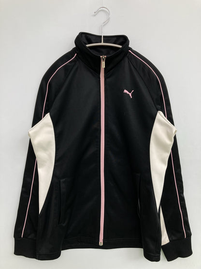 PUMA/プーマ/ジャージ/トラックジャケット/トップス/ブラック/M
