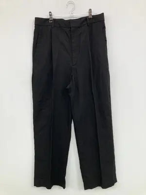 UNIQLO/ユニクロ/スラックス/パンツ/ブラック/XL