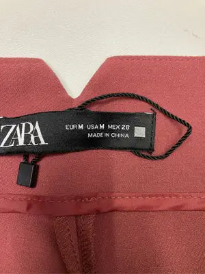 ZARA/ザラ/スラックス/パンツ/ピンク/EUR M/USA M/ MEX 28