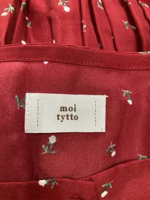 moi tytto/モイテュット/ワンピース/ワンピース/ドレス/レッド/F