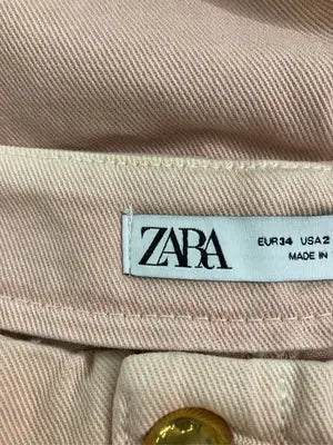 ZARA/ザラ/デニムパンツ/パンツ/ピンク/USA 2