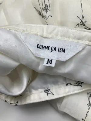 COMME CA ISM/コムサイズム/スカート/スカート/ホワイト/M
