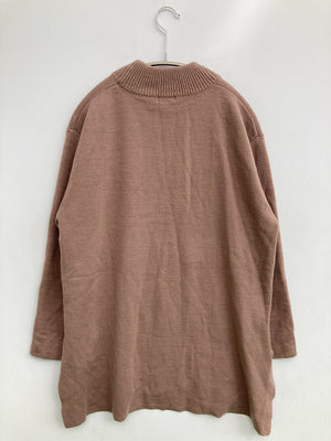 GANIEL/ニット/セーター/トップス/ブラウン/M