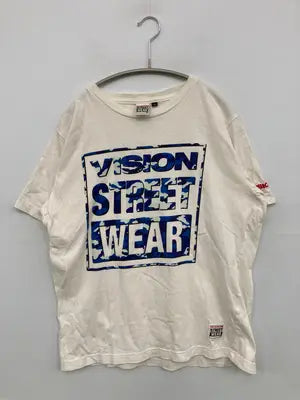 VISION STREET WEAR/ヴィジョンストリートウェア/Tシャツ/カットソー/トップス/ホワイト/M
