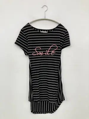 ANELA LUX/Tシャツ/カットソー/トップス/ブラック/9