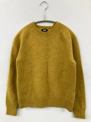 UNIQLO/ユニクロ/ニット/セーター/トップス/イエロー/M