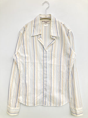 NATURAL BEAUTY BASIC/ナチュラルビューティーベーシック/シャツ/ブラウス/トップス/ホワイト/L