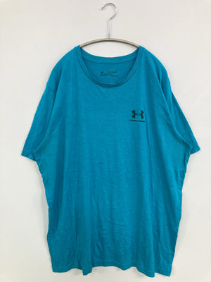 UNDER ARMOUR/アンダーアーマー/Tシャツ/カットソー/トップス/スカイブルー/2XL