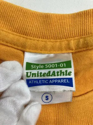 United Athle/ユナイテッドアスレ/Tシャツ/カットソー/トップス/オレンジ/S