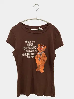 ZARA/ザラ/Tシャツ/カットソー/トップス/ブラウン/USA S