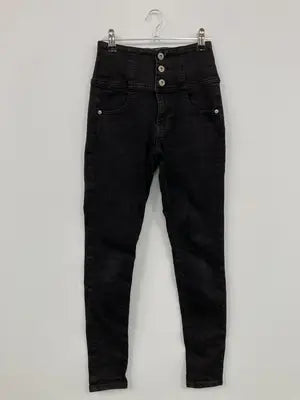 Heather/ヘザー/デニムパンツ/パンツ/ブラック/S