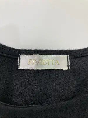 RIVIETTA/Tシャツ/カットソー/トップス/ブラック/L