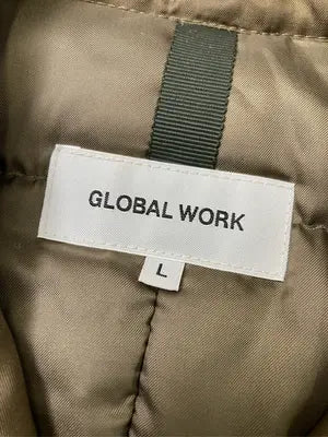 GLOBAL WORK/グローバルワーク/ステンカラーコート/ジャケット/アウター/ブラウン/L