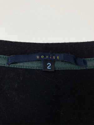 bexist/Tシャツ/カットソー/トップス/ブラック/2