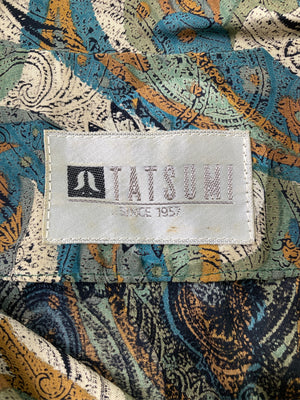 TATSUMI/シャツ/ブラウス/トップス/カーキ