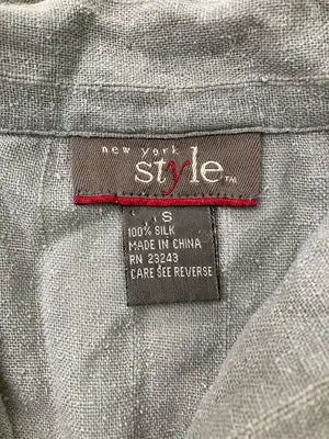 new york style/シャツ/ブラウス/トップス/グレー/S