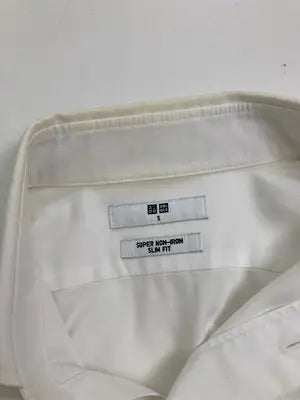 UNIQLO/ユニクロ/シャツ/ブラウス/トップス/ホワイト/S
