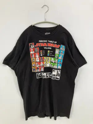 STARWARS/スターウォーズ/Tシャツ/カットソー/トップス/ブラック/L