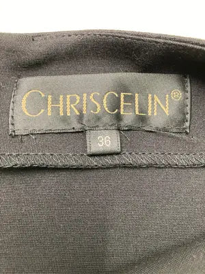 CHRISCELIN/ワンピース/ワンピース/ドレス/ブラック/36