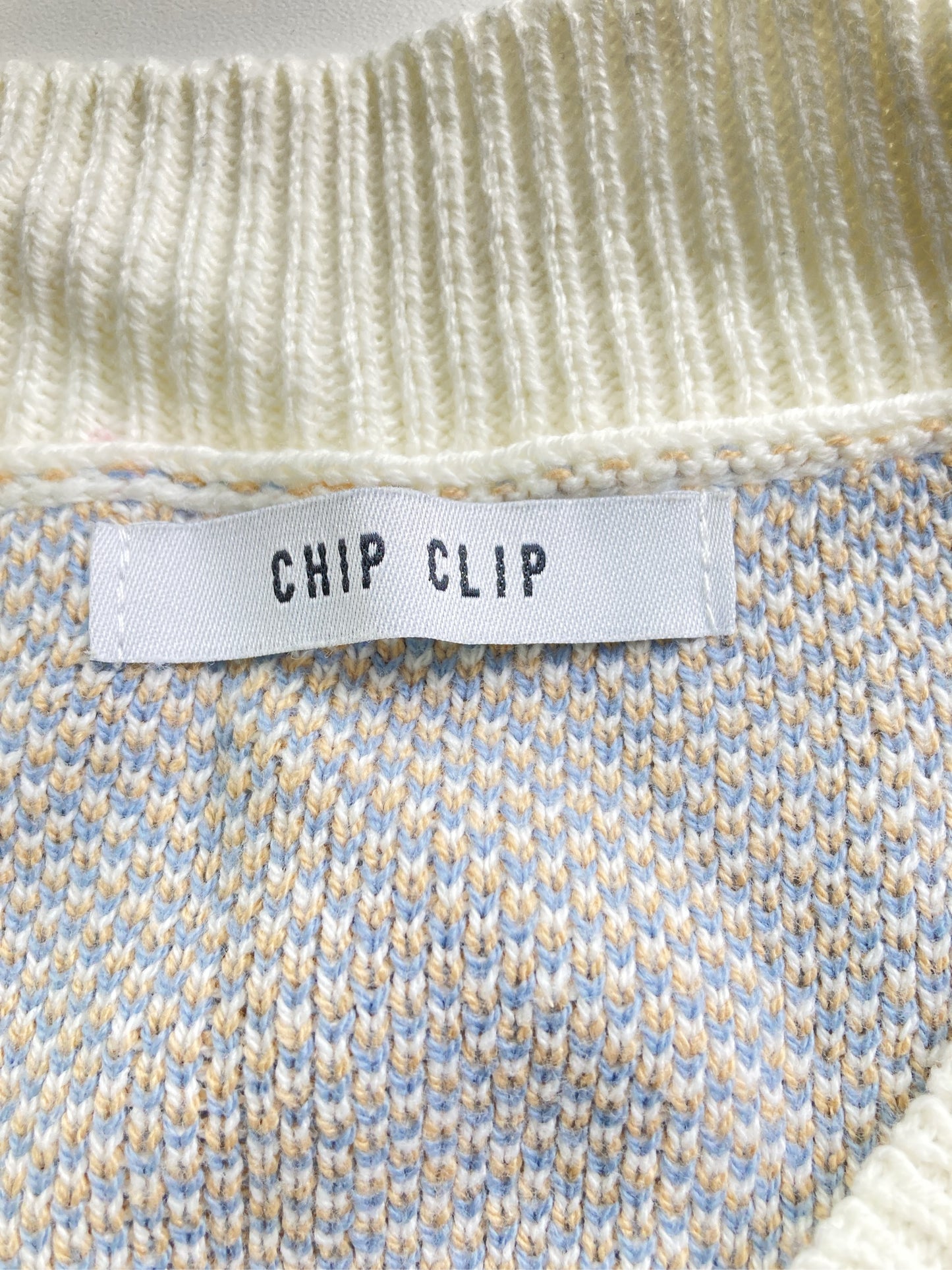 Chip Clip/チップクリップ/ベスト/トップス/ブルー/M