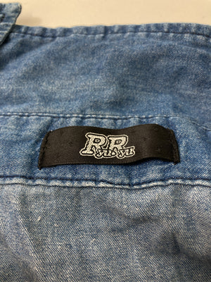 RyuRyu/リュリュ/シャツ/ブラウス/トップス/ブルー/M