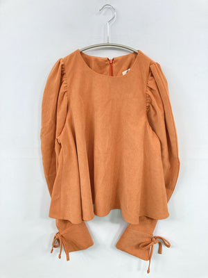 UNE MANSION/ウメマンション/シャツ/ブラウス/トップス/オレンジ/F